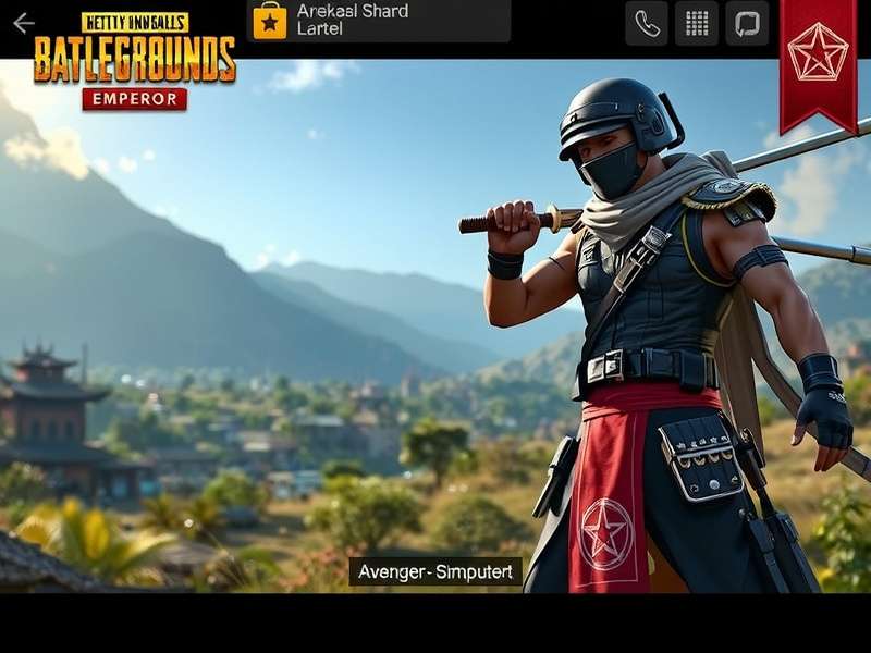 PUBG Avenger Ninja Emperor Gameplay Screenshot